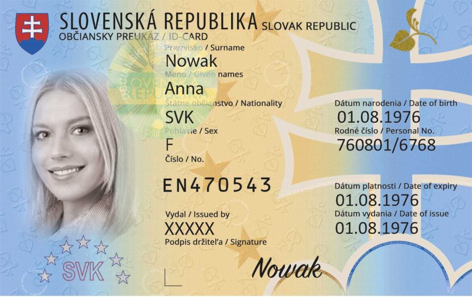 Slovak ID – Dokumencik