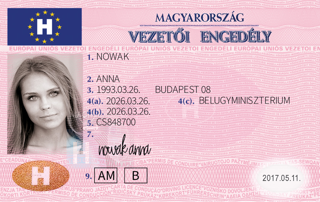 Kolekcjonerskie prawo jazdy z Węgier jest idealnym prezentem dla wszystkich miłośników przyjaźni pomiędzy Polską i Węgrami.